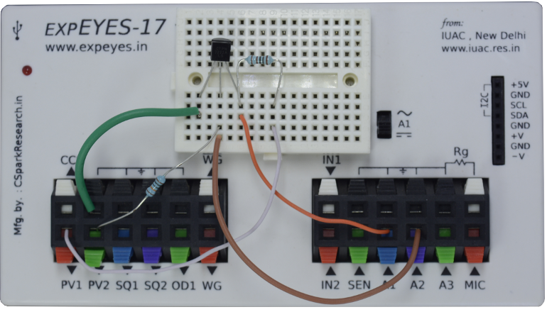 Photograph: NPN CE characteristics