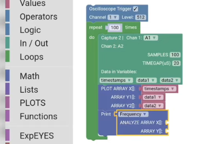 Create an Oscilloscope UI