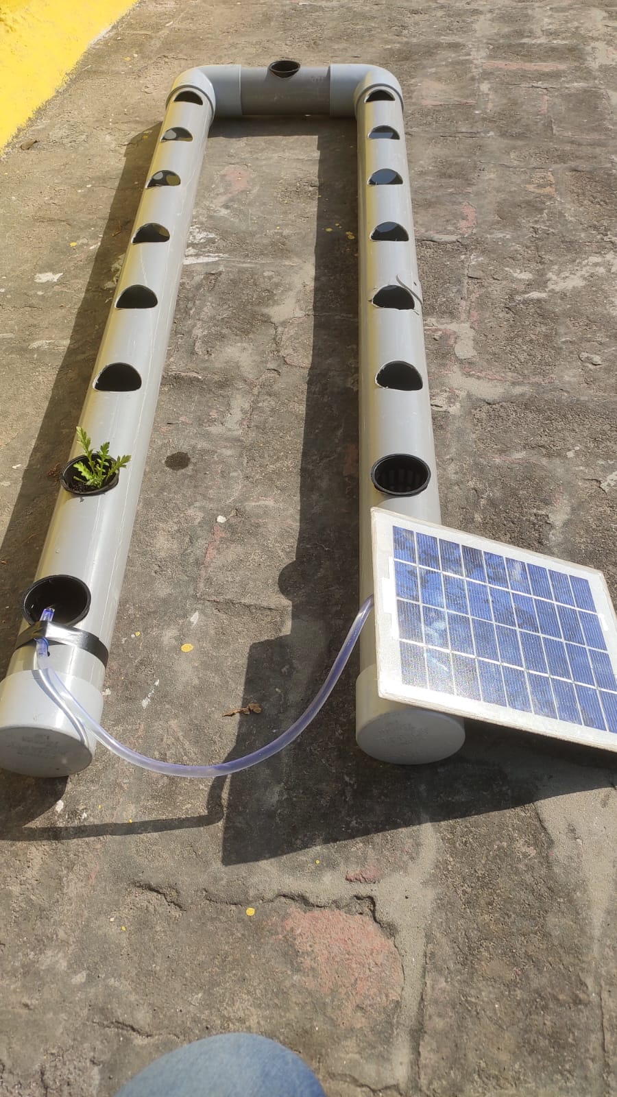 Solar powered channels