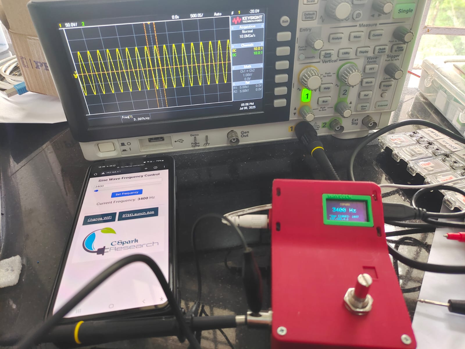 High Voltage Sine Waves