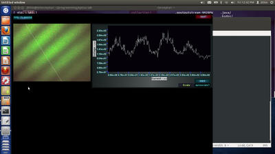 Beam Profile Extraction with OpenCV